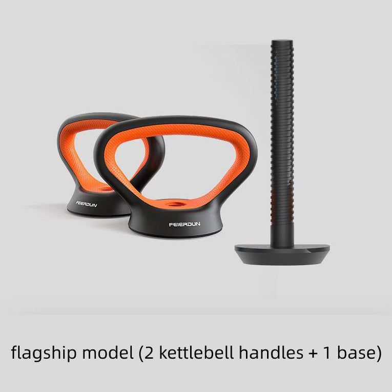 Kettlebell Handle Adjustable Weight Dumbbell Set