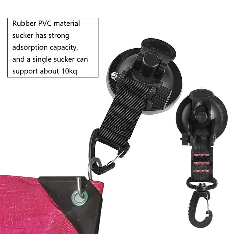 Car Tent Suction Cup Multi-Purpose Camping Household Hook