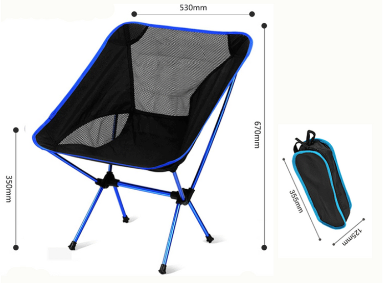 Ergonomic Folding Camping Chair