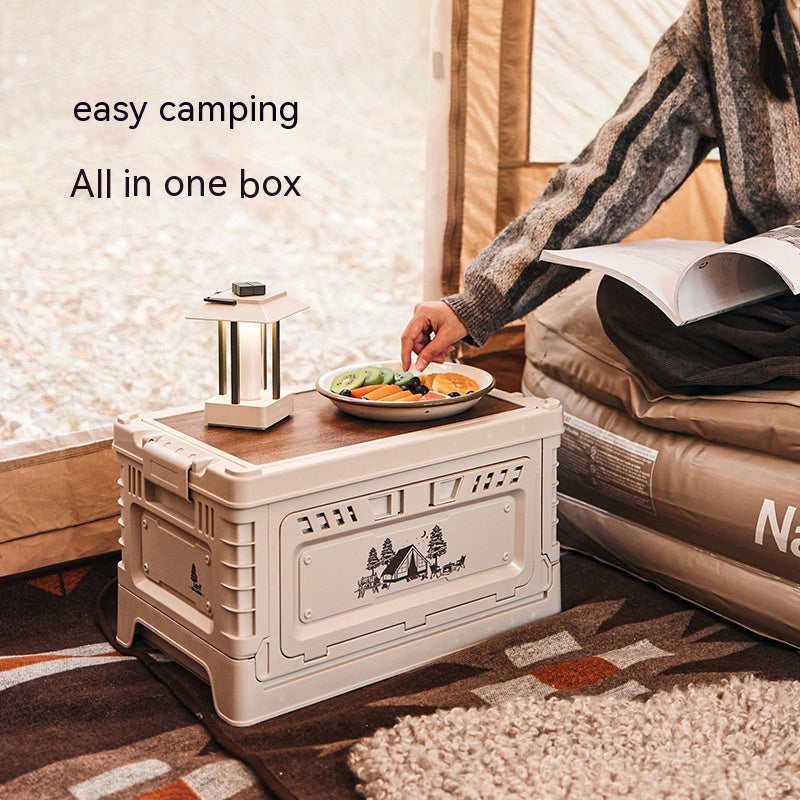 Nature Hike Camping Storage Box Portable Folding Storage Box