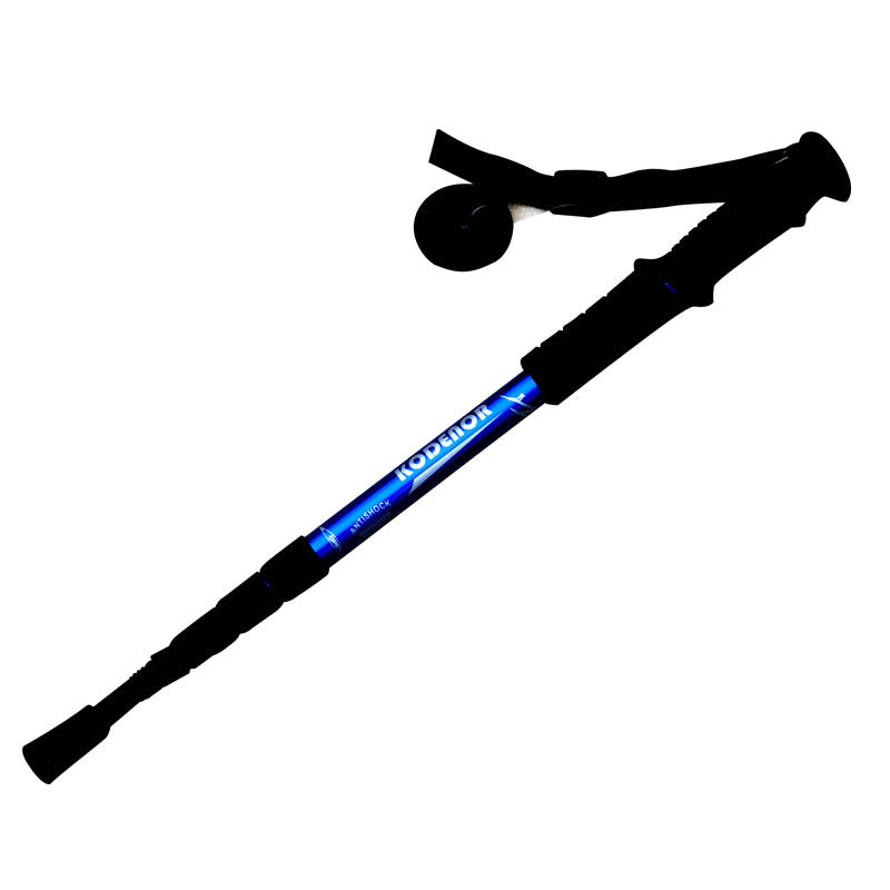 Three-section Four-section Straight Handle T Curved Handle Cane Crutches Hiking Stick