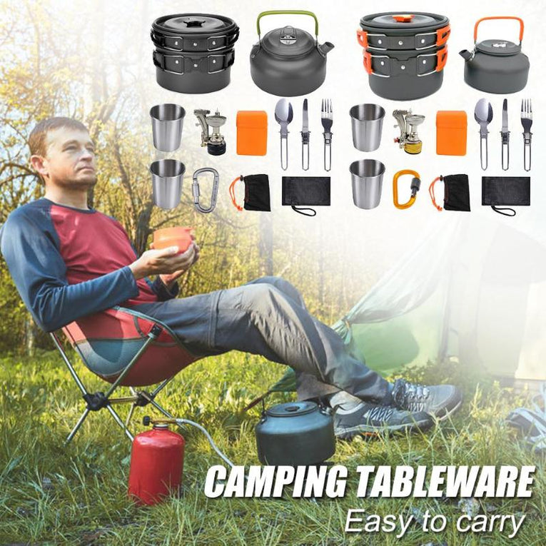 Portable Camping Cooking Set