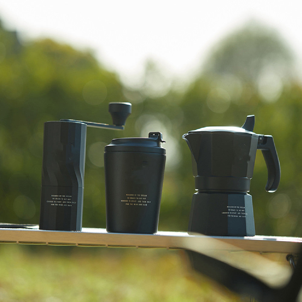 Outdoor Camping Trip Coffee Set