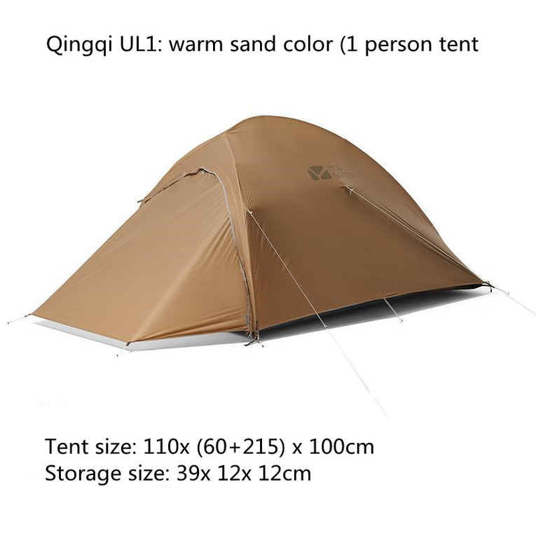 Mobi Garden Outdoor Light Riding Tent Portable Camping One Room And One Hall Camping Tent